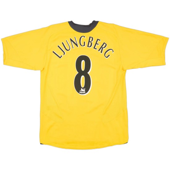 Ljungberg 8 Retro Arsenal Away Jersey 2005/06