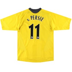v.Persie 11 Retro Arsenal Away Jersey 2005/06