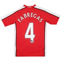 Fabregas 4 Retro Arsenal Home Jersey 2008/10