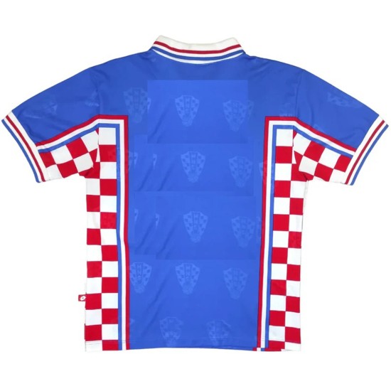 Šuker 9 Retro Croatia Away Jersey World Cup 1998