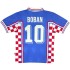 Boban 10 Retro Croatia Away Jersey World Cup 1998