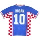 Boban 10 Retro Croatia Away Jersey World Cup 1998