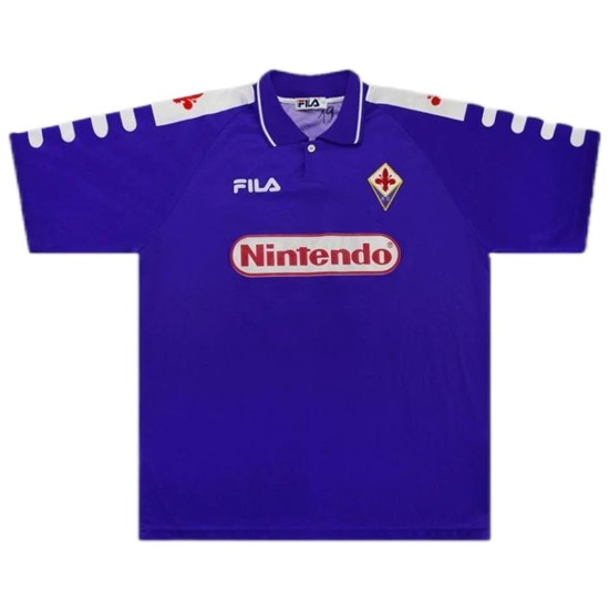 Rui Costa 10 Retro Fiorentina Home Jersey 1998/99