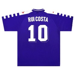 Rui Costa 10 Retro Fiorentina Home Jersey 1998/99