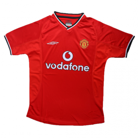 Retro Manchester United Home Jersey 2000/02