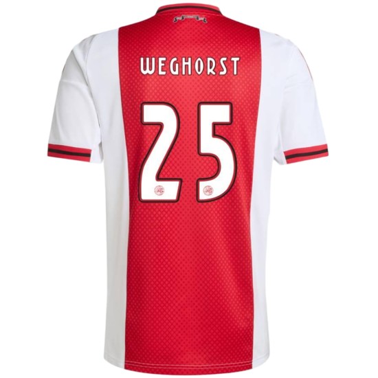 WEGHORST 25 Ajax Home Jersey 2025/26