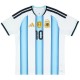 MESSI 10 Argentina Home Jersey World Cup 2026