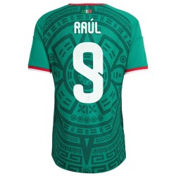 Raúl 9 Mexico Home Match Jersey Player Version World Cup 2026