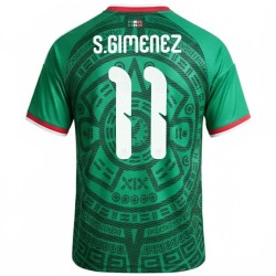 S.Giménez 11 Mexico Home Jersey World Cup 2026