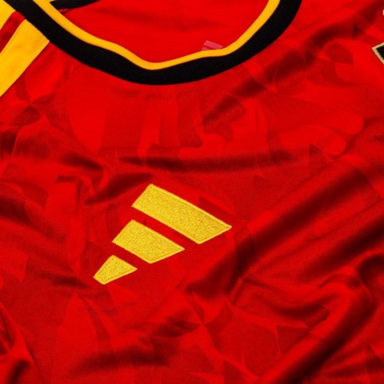 De Bruyne 7 Belgium Home Jersey World Cup 2026