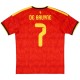 De Bruyne 7 Belgium Home Jersey World Cup 2026