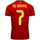 De Bruyne 7 Belgium Home Jersey World Cup 2026