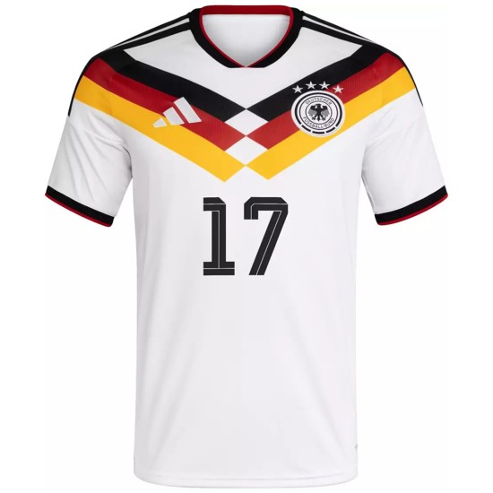 Wirtz 17 Germany Home Jersey World Cup 2026