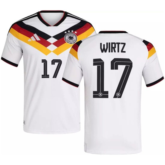 Wirtz 17 Germany Home Match Jersey Player Version World Cup 2026