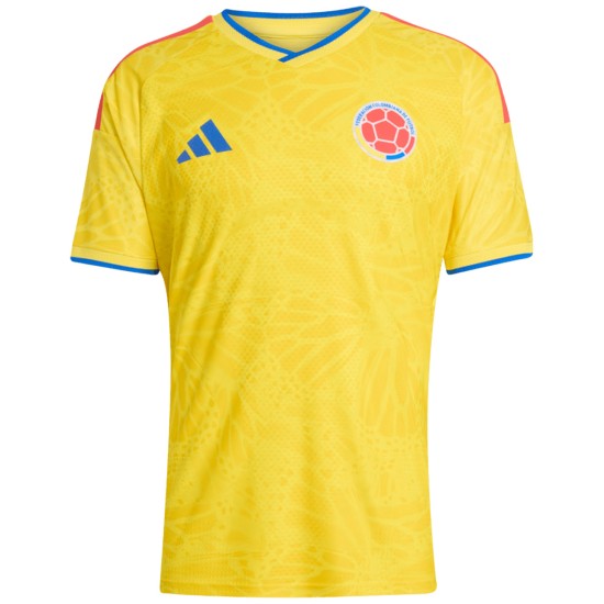 Luis Díaz 7 Colombia Home Match Jersey Player Version World Cup 2026