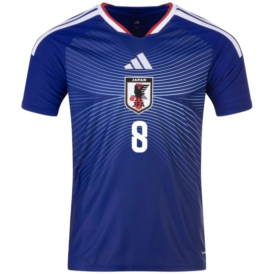 Minamino 8 Japan Home Match Jersey Player Version World Cup 2026