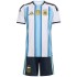 Kids Argentina Home Jersey Kit World Cup 2026