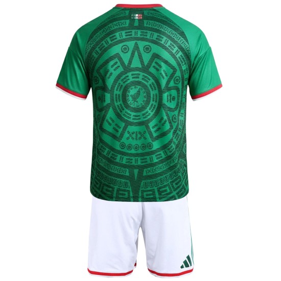 Kids Mexico Home Jersey Kit World Cup 2026