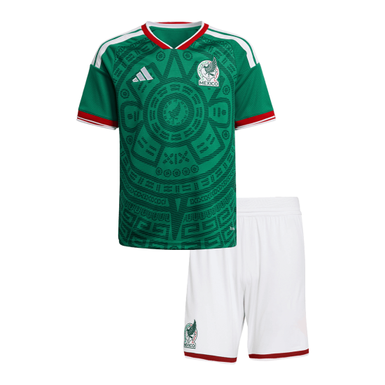Kids Mexico Home Jersey Kit World Cup 2026