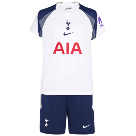 Kids Tottenham Hotspur Home Jersey Kit 2025/26